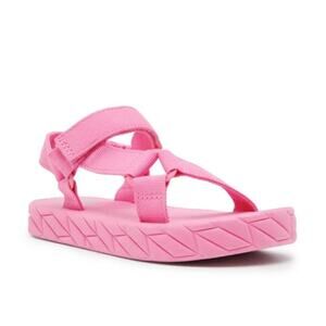 DV by Dolce Vita Girls Zaidey Sandal 4 Pink Platform Buckle Kids